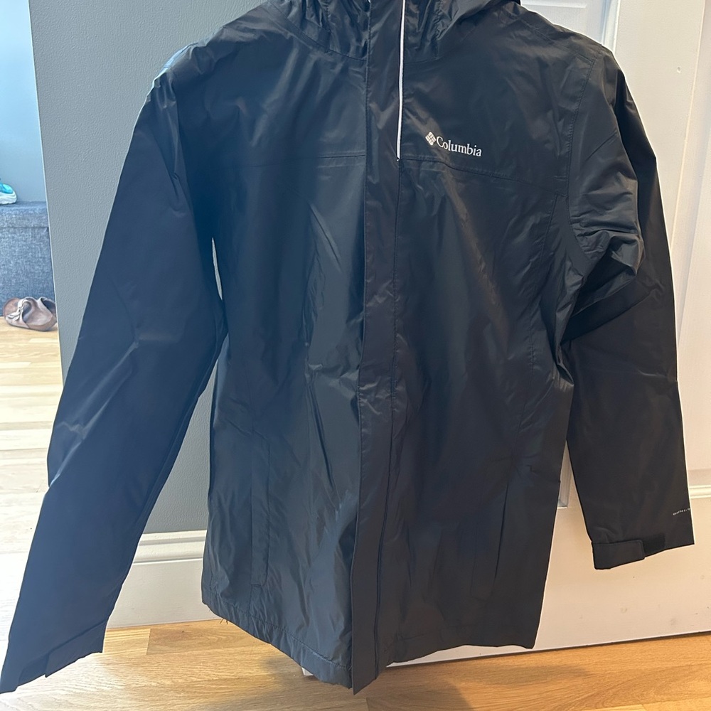 Columbia Black Kids Raincoat